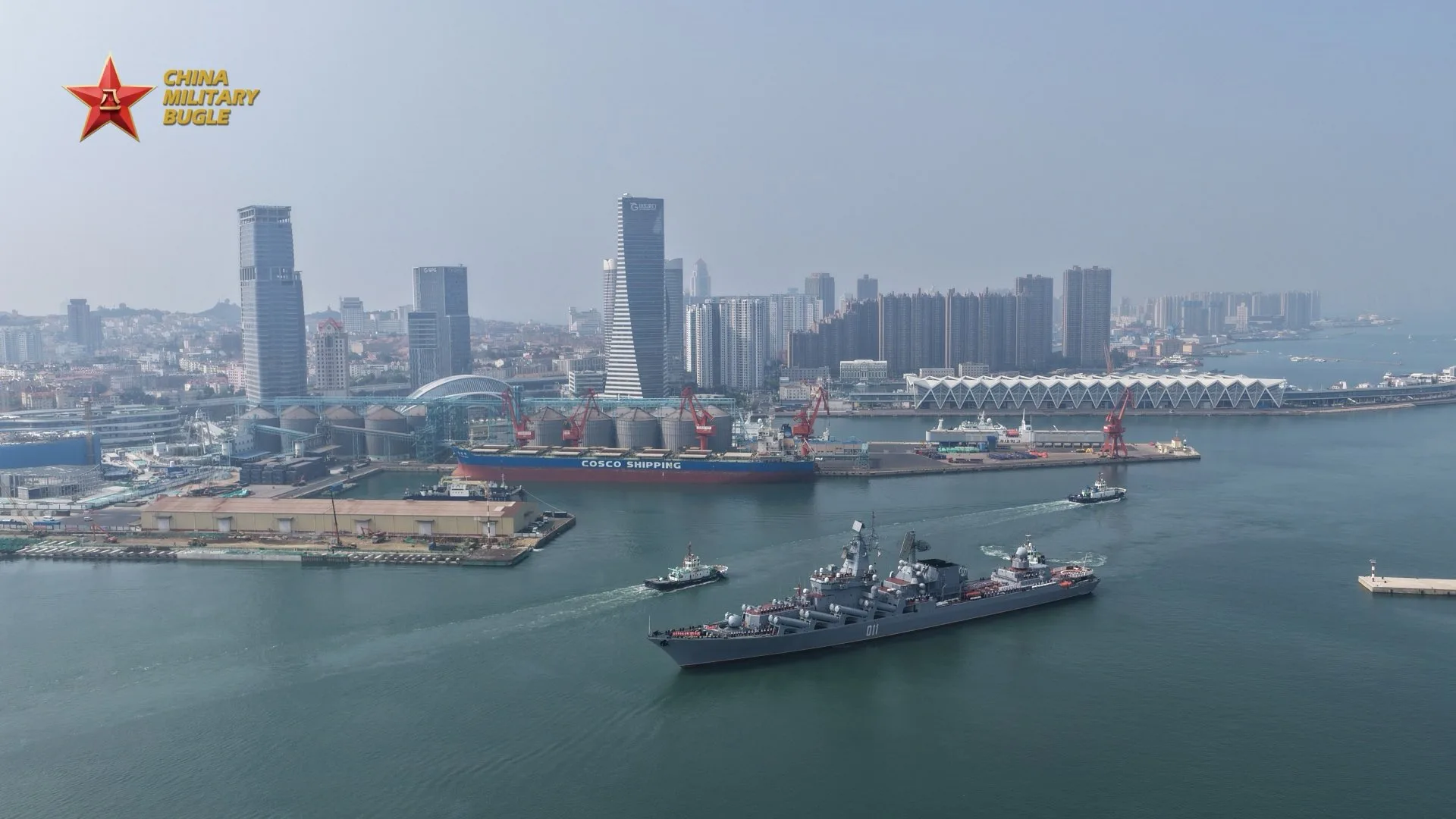 Ejercicios navales "Joint Sea-2026" entre las armadas de China y Rusia este mes cerca de Qingdao, en el Mar Amarillo, seguidos de una patrulla marítima conjunta en el Pacífico. Se trata de maniobras anuales desde 2012 bajo el plan de cooperación militar bilateral. Créditos: China Military Bugle.