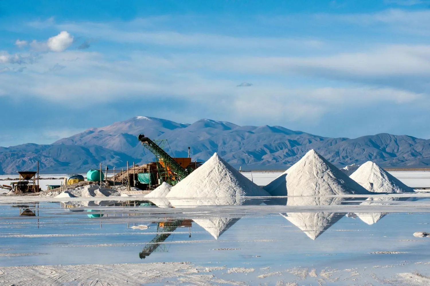 Minería de litio en la Puna. Créditos: El Cronista.