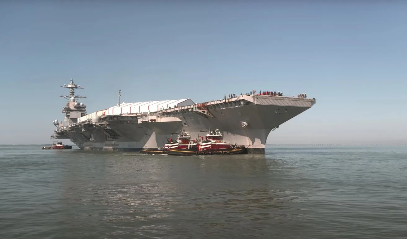Portaaviones USS John F. Kennedy. Crédito: HII