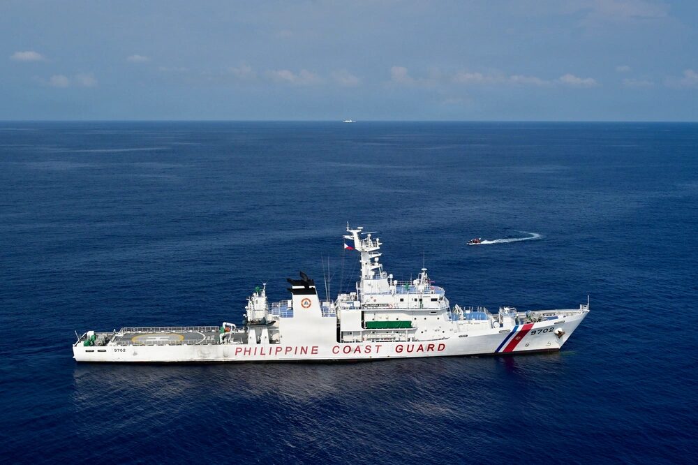 El guardacostas filipino BRP Melchora Aquino (MRRV-9702) .Créditos: Guardia Costera de EE. UU.