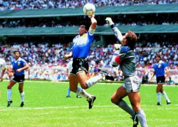 La Mano de Dios, Maradona versus los ingleses mundial 1986. Crédito: archivo