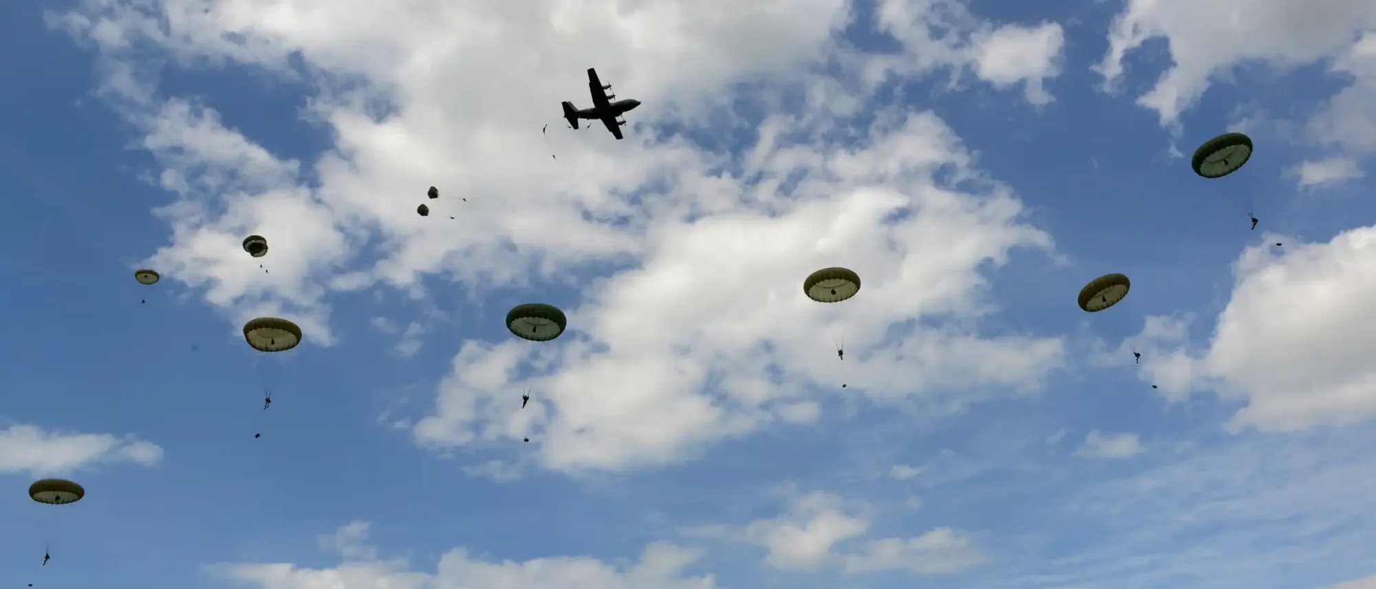 2.º Batallón del Regimiento de Paracaidistas. Crédito: Ejército Británico