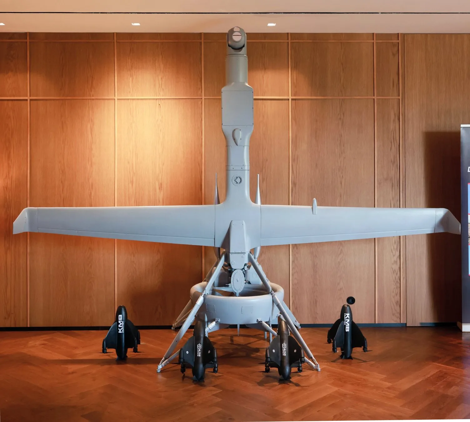 Recepción por Taiwán de la primera remesa de drones Altius-600M de Anduril, el 4 de agosto de 2025. Créditos: Counter Unmanned Systems.