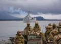 Fuerza Anfibia de la Armada realiza operaciones en la Región de Magallanes y la Antártica Chilena. Crédito: Armada de Chile