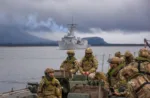Fuerza Anfibia de la Armada realiza operaciones en la Región de Magallanes y la Antártica Chilena. Crédito: Armada de Chile