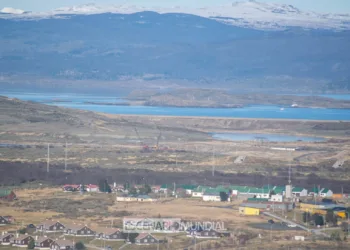 Avances de la Base Naval Integrada en Ushuaia Tierra del Fuego. Crédito: Alejo Sanchez Piccat / Escenario Mundial