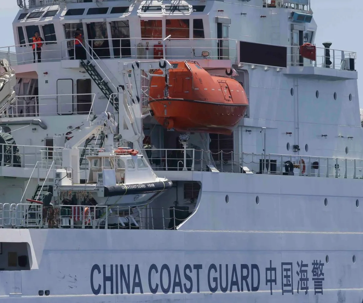 Barco de la Guardia Costera de China