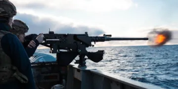 Patrullero HMS Medway en la operación Operación Vigilancia Austral. Crédito: BFSAI