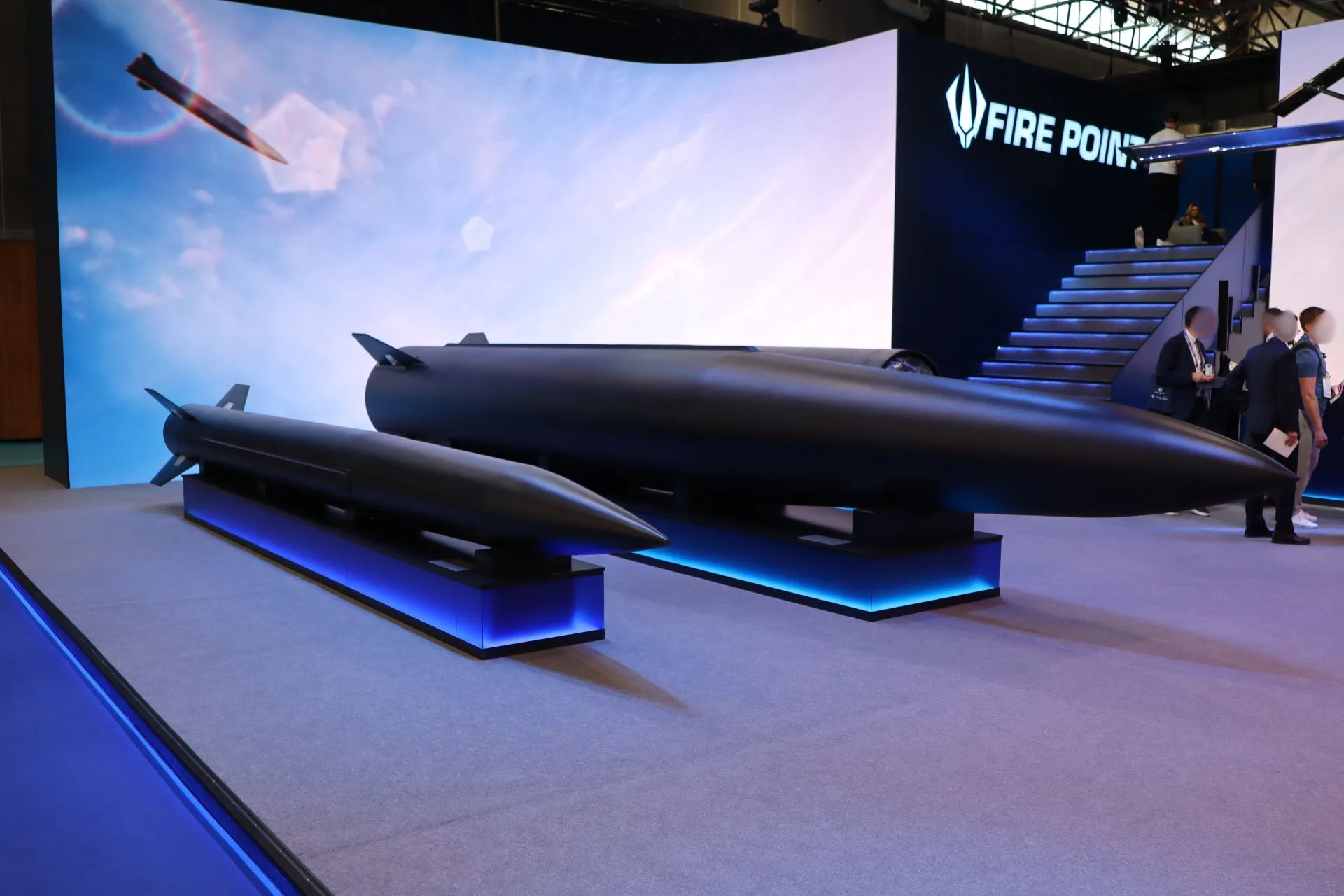 Misil interceptor FP-7X desarrollado por la empresa ucraniana Fire Point para el sistema europeo de defensa antimisiles Freyja. Créditos: Army Recognition