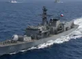 Fragata FF‑05 "Almirante Cochrane" de la Marina de Chile participa en aguas estadounidenses en Pacific Dragon 2026