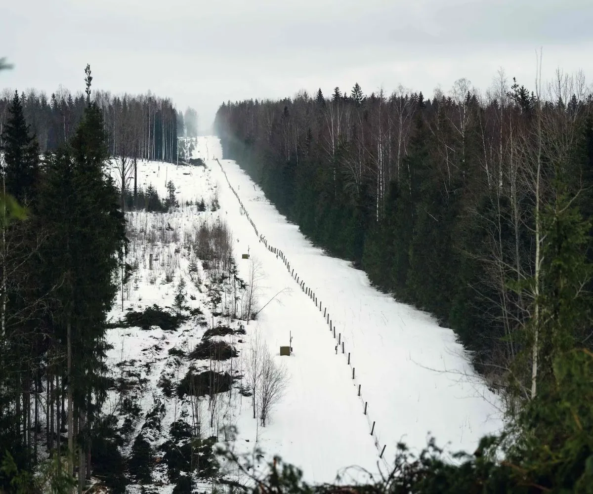 Frontera con Rusia cerca de Imatra, en Finlandia, 18 de marzo de 2023.