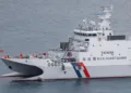 Un buque patrullero de la Guardia Costera de Taiwán