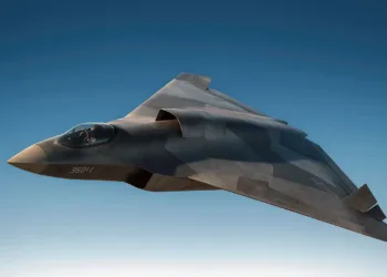 J-36 de la Fuerza Aerea de China. Crédito: archivo