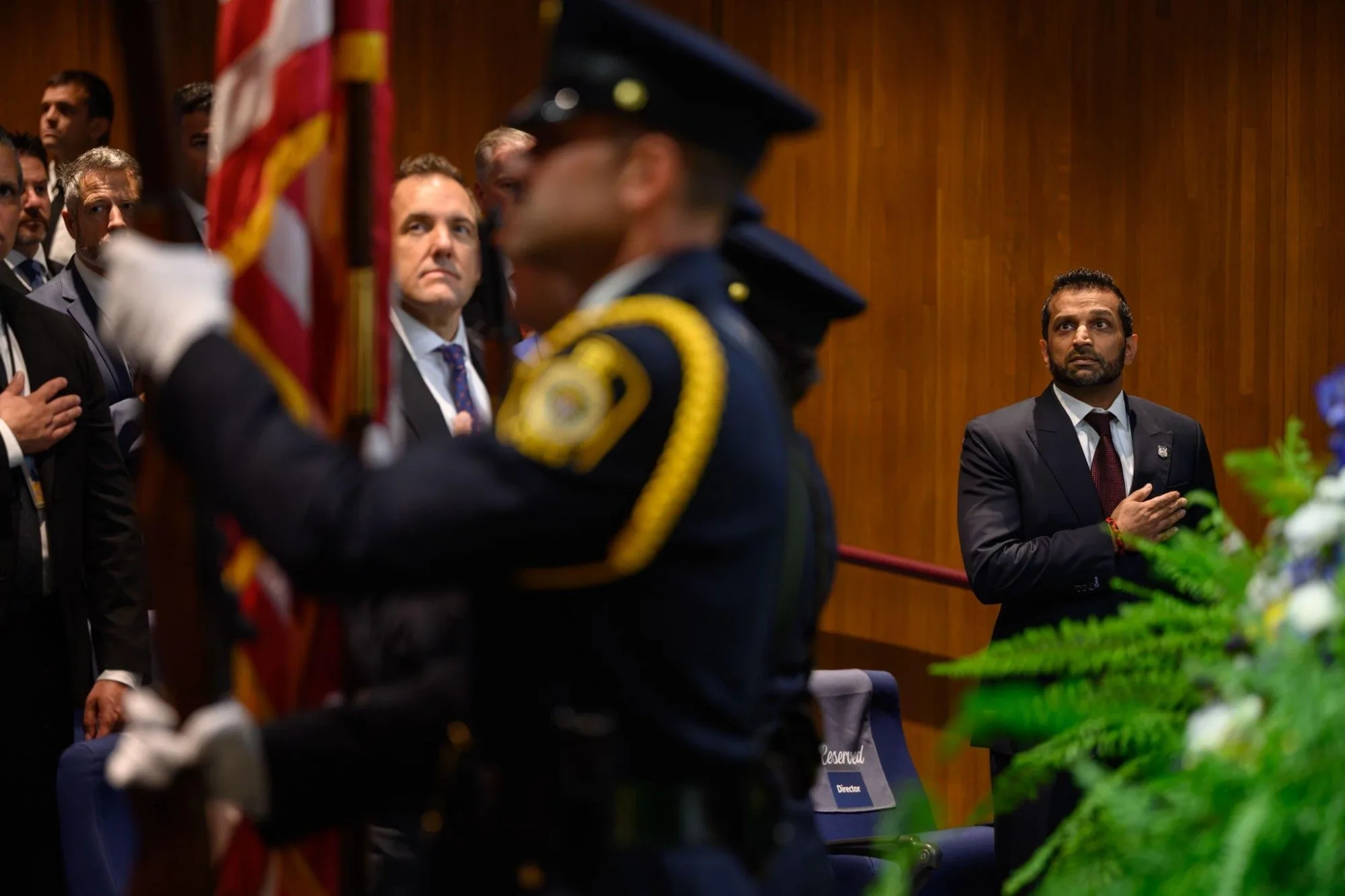 El director del FBI, Kash Patel, durante la entrega de los Premios de Servicio del FBI 2026. Créditos: Kash Patel.