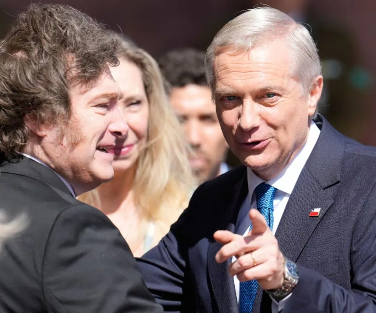 Javier Milei, presidente de la Argentina, y José Antonio Kast, presidente de Chile
