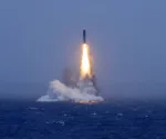 Lanzamiento de prueba de un misil estratégico de la Armada del Ejército Popular de Liberación de China, desde un submarino