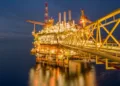Plataforma petrolera de Navitas Petroleum, la firma israelí que opera y participa –mayoritariamente– del proyecto de extracción petrolera offshore Sea Lion en las Islas Malvinas. Imagen ilustrativa.