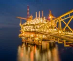 Plataforma petrolera de Navitas Petroleum, la firma israelí que opera y participa –mayoritariamente– del proyecto de extracción petrolera offshore Sea Lion en las Islas Malvinas. Imagen ilustrativa.