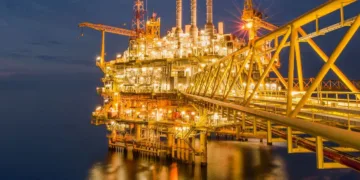 Plataforma petrolera de Navitas Petroleum, la firma israelí que opera y participa –mayoritariamente– del proyecto de extracción petrolera offshore Sea Lion en las Islas Malvinas. Imagen ilustrativa.