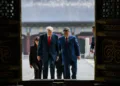Donald Trump y Xi Jinping visitan el Templo del Cielo en Pekín, en la visita oficial del Presidente de Estados Unidos a China, el 14 de mayo de 2026