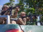 Soldados ucranianos de la 77.ª Brigada Aeromóvil Independiente durante un entrenamiento, agosto de 2026. Créditos: 77.ª Brigada Aeromóvil Independiente.