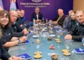 Representantes del Gobierno de Catamarca y de Utah, en la firma del Memorándum. Créditos: X (@RaulJalil_ok)