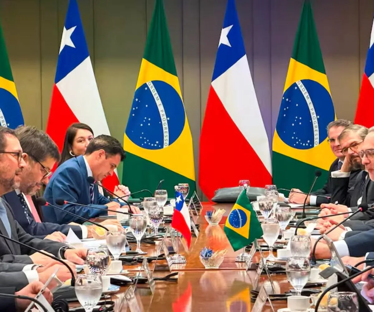 El Canciller chileno, Francisco Pérez Mackenna, se reúne con su par brasileño, Mauro Vieira, en el marco de la VII Comisión Bilateral Chile-Brasil, marcada por el Corredor Bioceánico Vial (CBV)