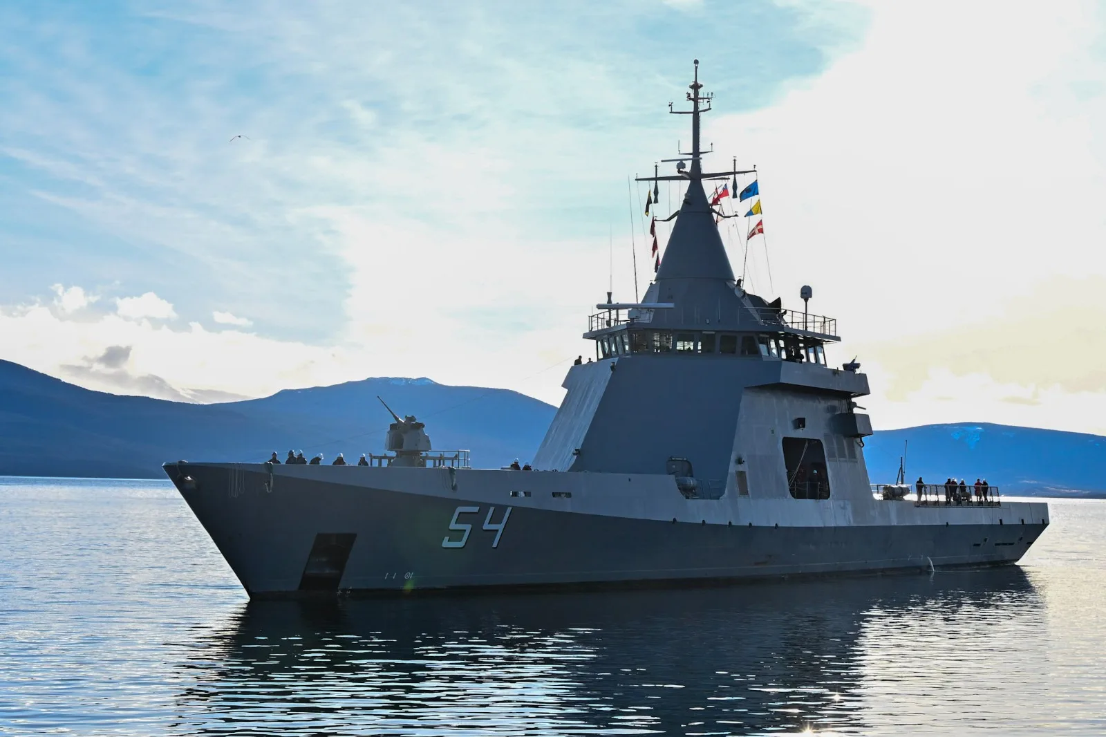 ARA “Contraalmirante Cordero” Ejercicio Combinado Viekaren XXV. Crédito: Armada Argentina