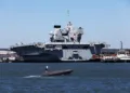 Un K3 Scout, equipado con la cámara espía, en uno de los puertos británicos. (Kraken Technology)
