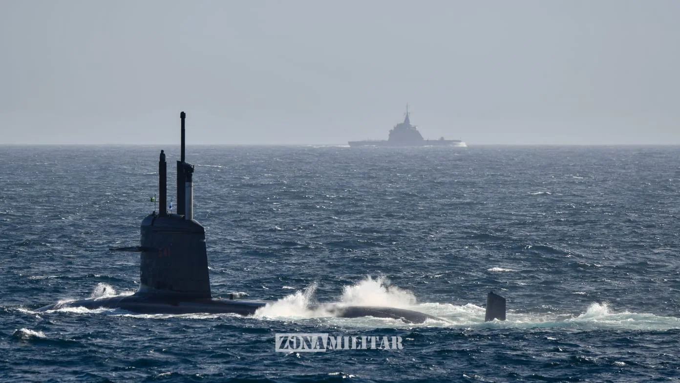 Ejercicio Fraterno XXXIX de la Armada Argentina y la Marina de Brasil. Crédito: Zona Militar