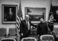 El presidente Donald J. Trump se reúne con el presidente de Ucrania, Volodymyr Zelenski, el martes 28 de julio de 2026. Créditos: Galería de la Casa Blanca.