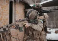 Un combatiente de Canada y otro de Argentina en las Fuerzas Armadas de Ucrania.Viktoriia Yakymenko/Suspilne Ukraine/JSC