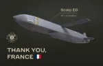 El Ministerio de Defensa de Ucrania agradece públicamente a Francia por el anuncio de Emmanuel Macron de entregar 40 misiles de crucero Scalp EG, reforzando la capacidad de la fuerza aérea ucraniana, en enero de 2024. Créditos: Ministerio de Defensa de Ucrania.