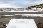 Piedra fundacional de la nueva Base Naval Integral de Argentina. Crédito: Mariano Videla Solá / Zona Militar