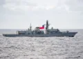 La fragata antisubmarina Type 23 FF-07 Almirante Lynch