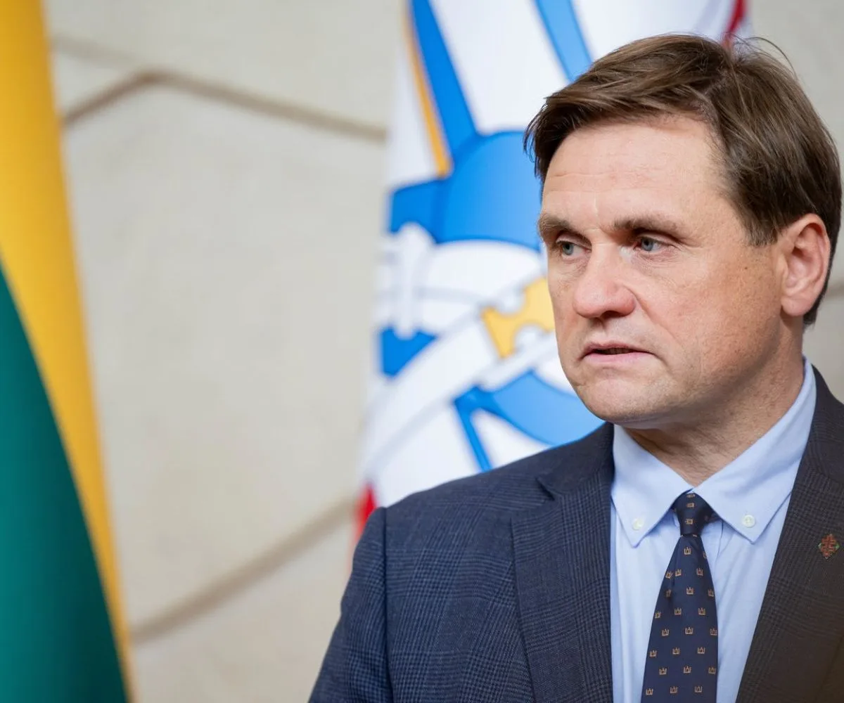 Vilmantas Vitkauskas, director del Centro Nacional de Gestión de Crisis (NKVC) de Lituania