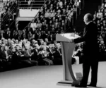 Vladímir Putin, presidente de Rusia, dando un discurso. Imagen ilustrativa