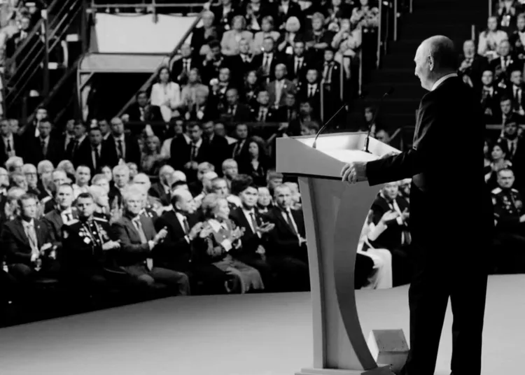 Vladímir Putin, presidente de Rusia, dando un discurso. Imagen ilustrativa