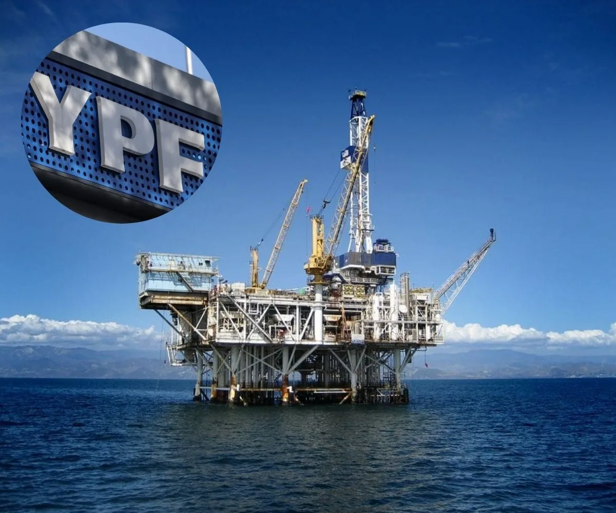 Exploración offshore de YPF (Yacimientos Petrolíferos Fiscales) en la Cuenca Malvinas