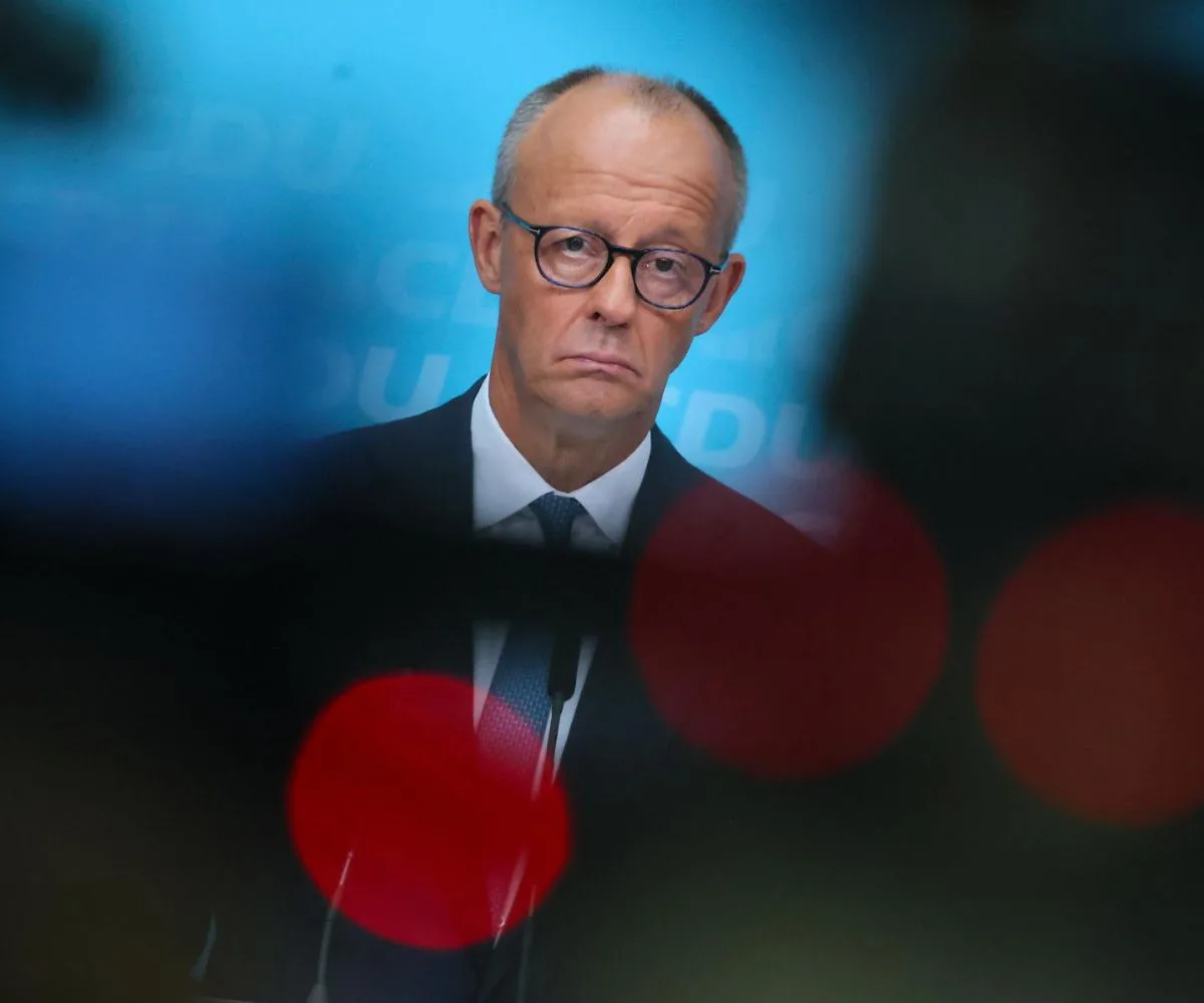 El canciller alemán, Friedrich Merz, en una rueda de prensa en Berlín, el 7 de septiembre de 2026