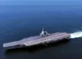 El último portaaviones incorporado a la flota china, Fujian.