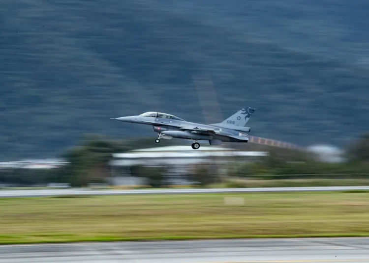 Finalización de las inspecciones especiales "Tian An 2" en la flota de F-16 y reanudación de los entrenamientos de vuelo el 12 de enero de 2026. Créditos: Ministerio de Defensa de Taiwán.