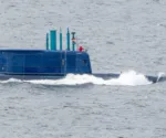 Submarino INS Drakon perteneciente a la clase Dolphin II.