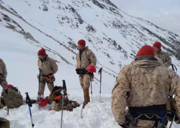 Ejercicios en Tierra del Fuego entre Batallón de Infantería de Marina Nº 4 y ocho integrantes de la Infantería de Marina de los Estados Unidos. Crédito: Armada Argentina
