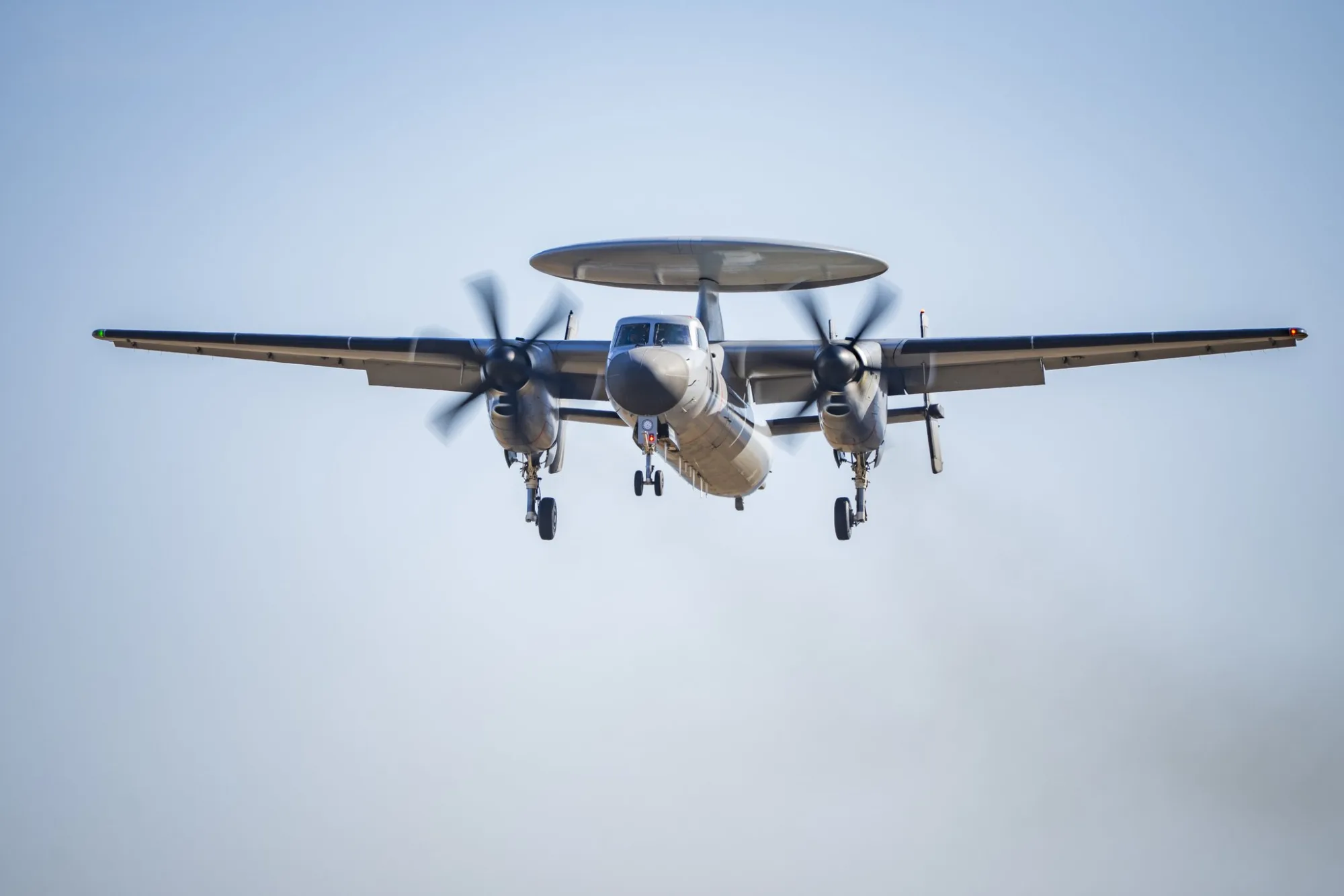 KJ-600, el avión de alerta temprana y control aerotransportado (AEW&C) embarcado. Créditos: Armada de China.