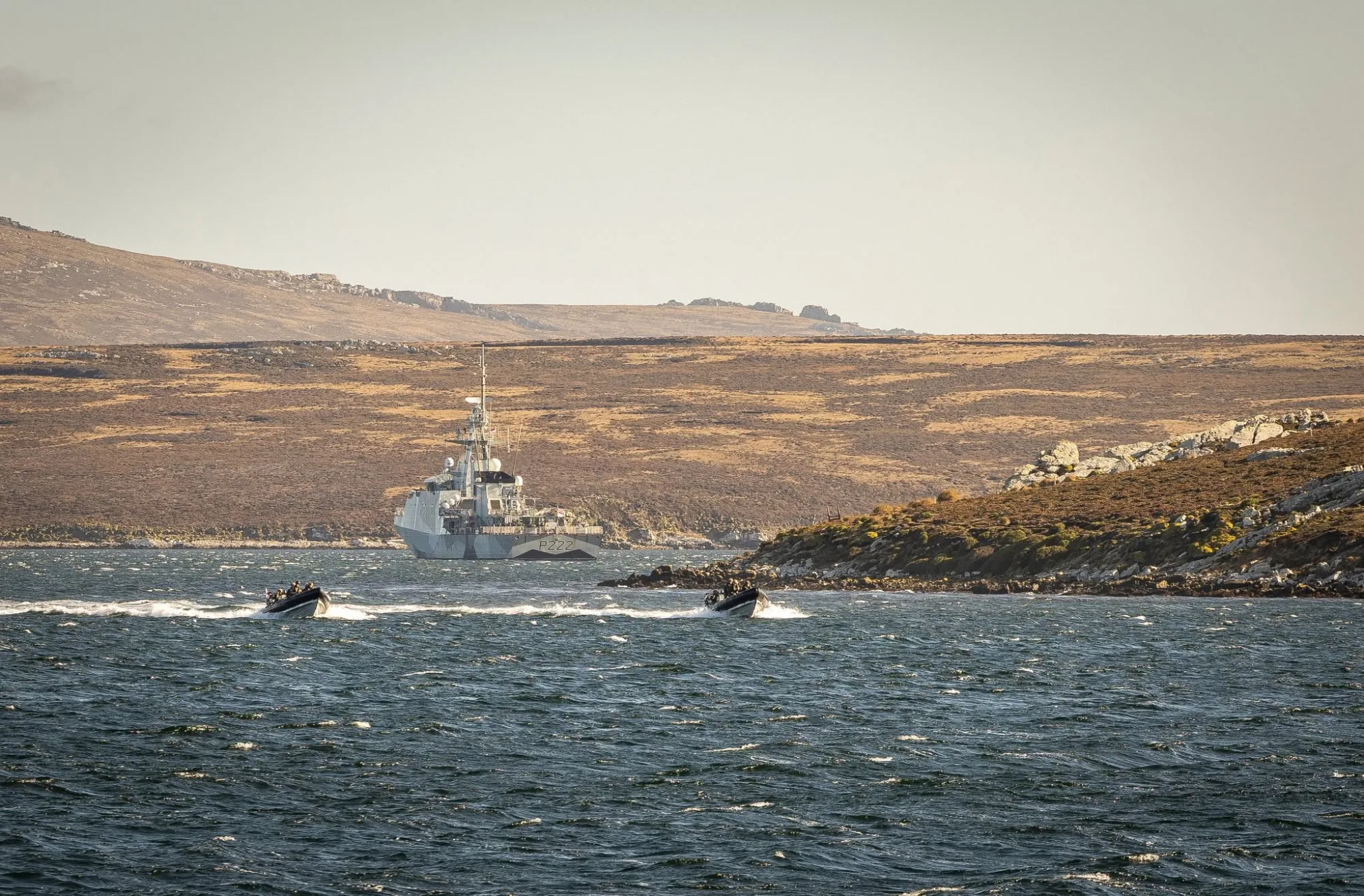 Fuerzas Británicas de las Islas del Atlántico Sur (BFSAI). Créditos: Cpl Knox.