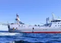 El arrastrero "Hadassa Bay" trabaja en el caladero de Malvinas