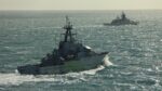 Operación de 48 horas en marzo de 2026 en la que el HMS Mersey y un helicóptero Wildcat del 815 NAS monitorearon la fragata rusa Soobrazitelny y el petrolero sancionado Anatoly Kolodkin. Créditos: Real Armada Británica.