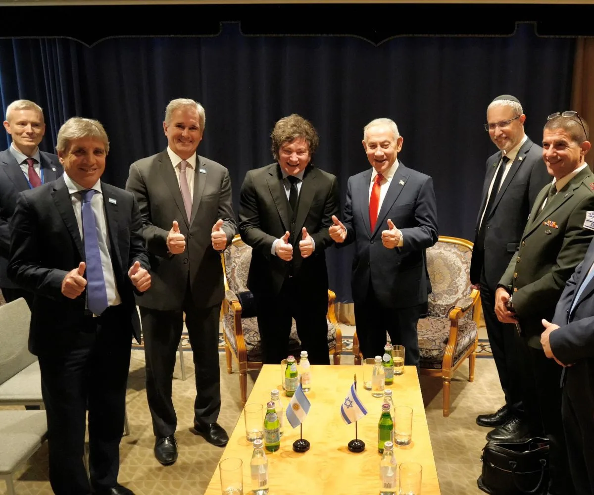 Reunión entre Milei y Netanyahu en Nueva York, en la sede de Naciones Unidas