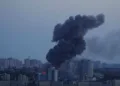 Ataque aéreo ruso en Kiev, Ucrania, el 6 de junio de 2025. Imagen ilustrativa